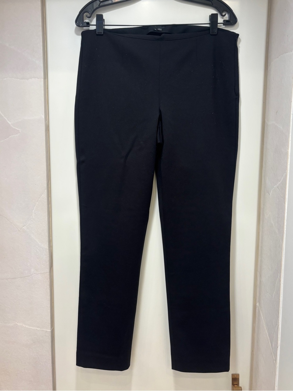 Theory Slim Black Ponte Skinny Pants